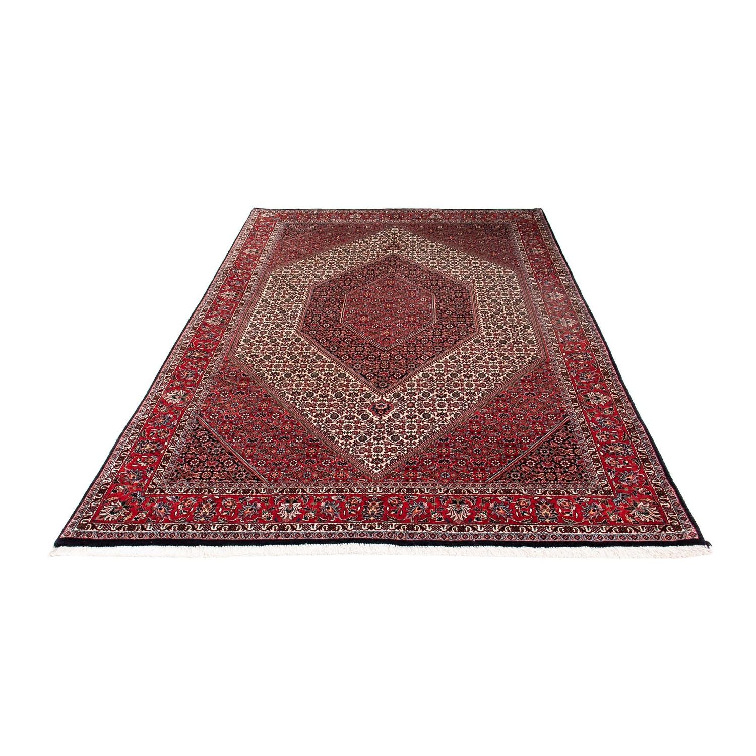 Tappeto Persero - Bidjar - 251 x 171 cm - rosso scuro