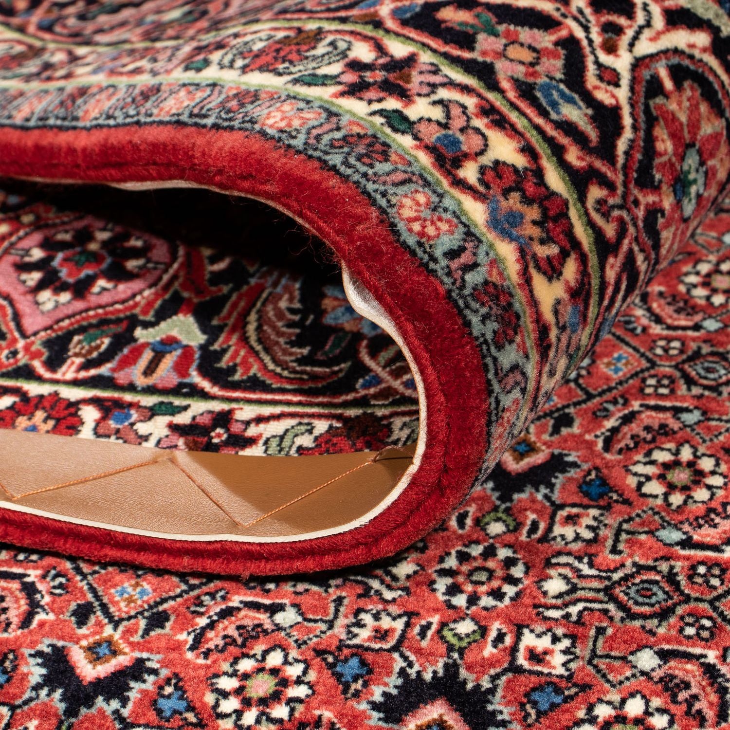 Tappeto Persero - Bidjar - 305 x 203 cm - rosso scuro