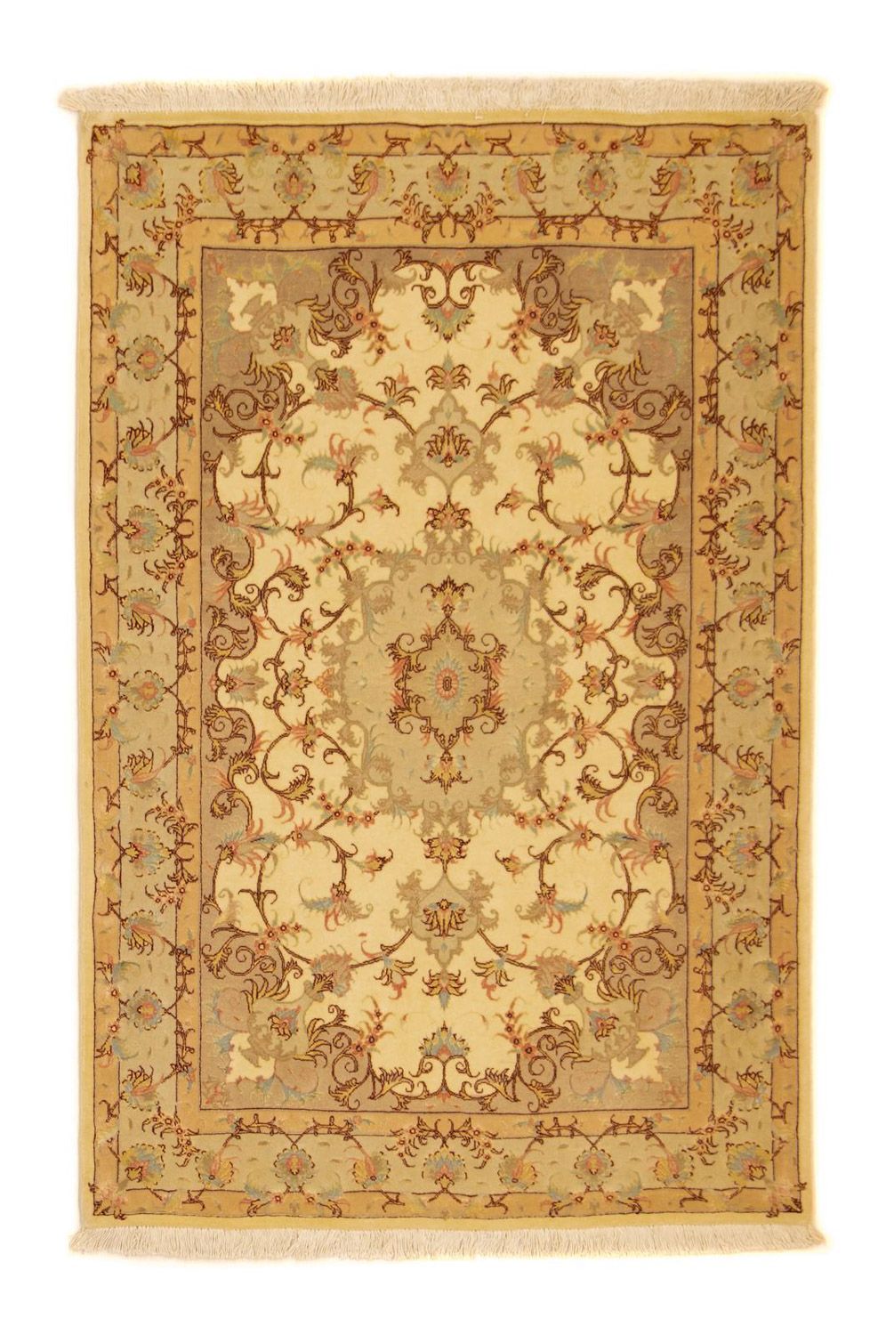 Tappeto Persero - Tabriz - Reale - 149 x 99 cm - beige