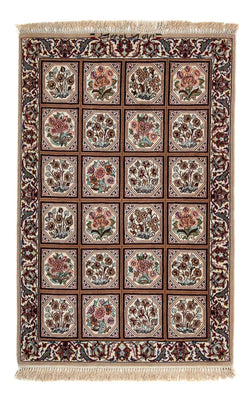 Tappeto Persero - Isfahan - Premio - 103 x 70 cm - marrone chiaro