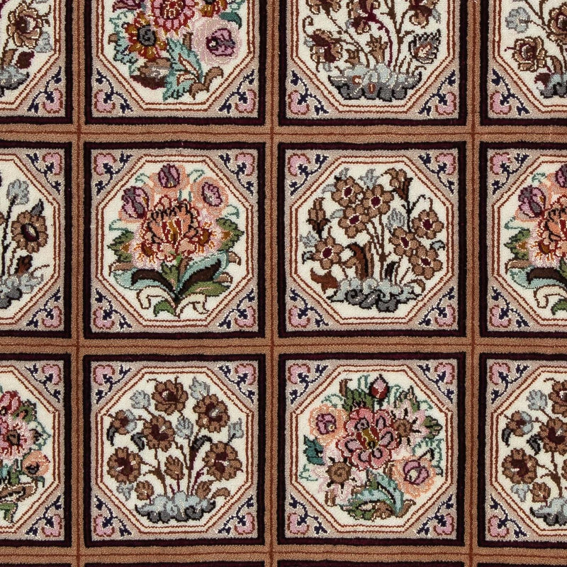 Tappeto Persero - Isfahan - Premio - 103 x 70 cm - marrone chiaro