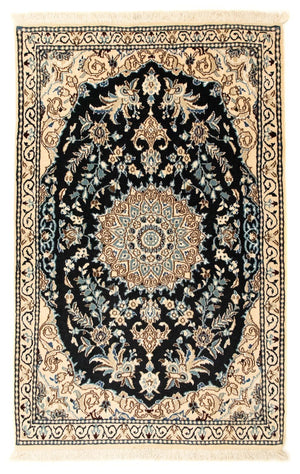 Tappeto Persero - Nain - Reale - 133 x 83 cm - blu scuro