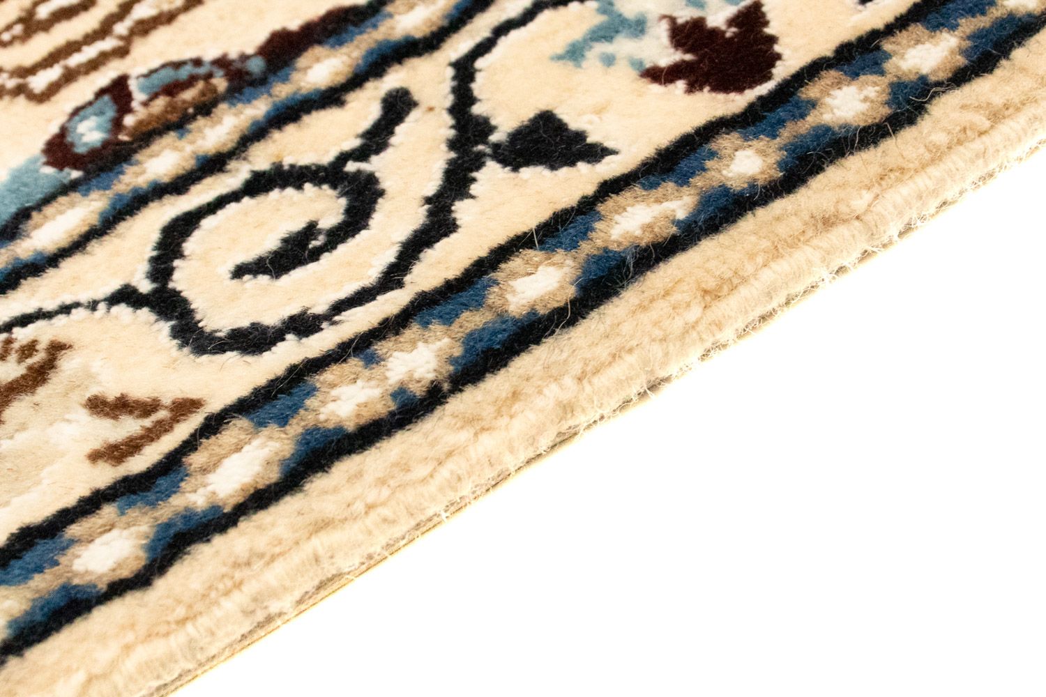 Tappeto Persero - Nain - Reale - 133 x 83 cm - blu scuro