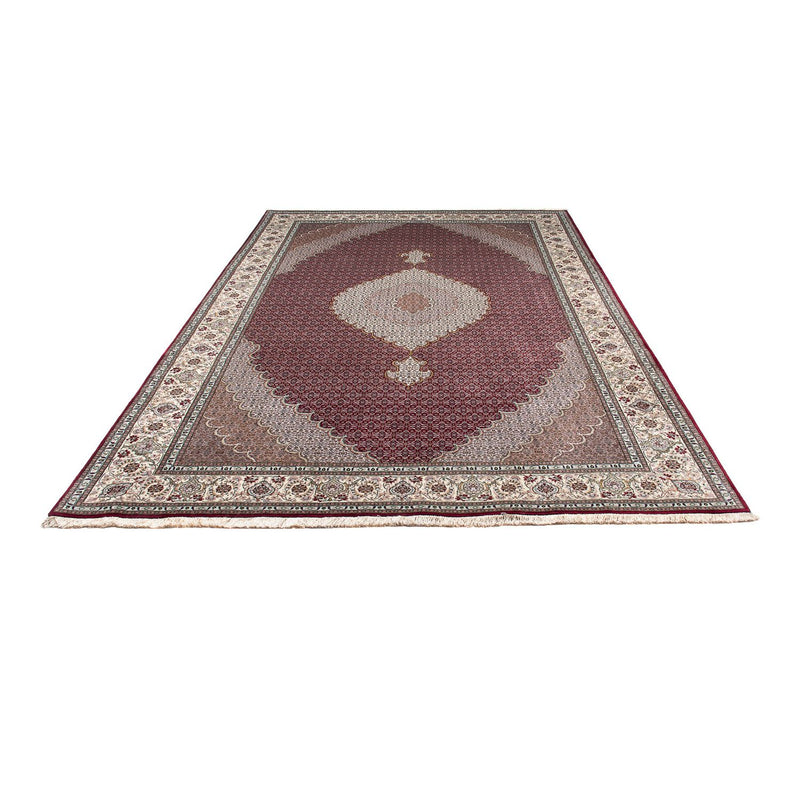 Tappeto Persero - Tabriz - 297 x 203 cm - rosso scuro