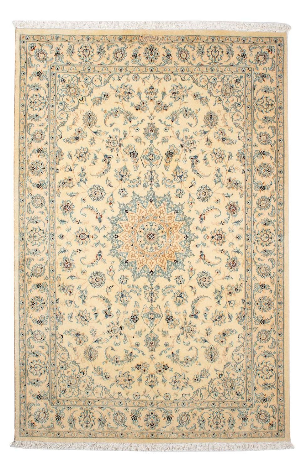 Tappeto Persero - Nain - Reale - 198 x 137 cm - beige