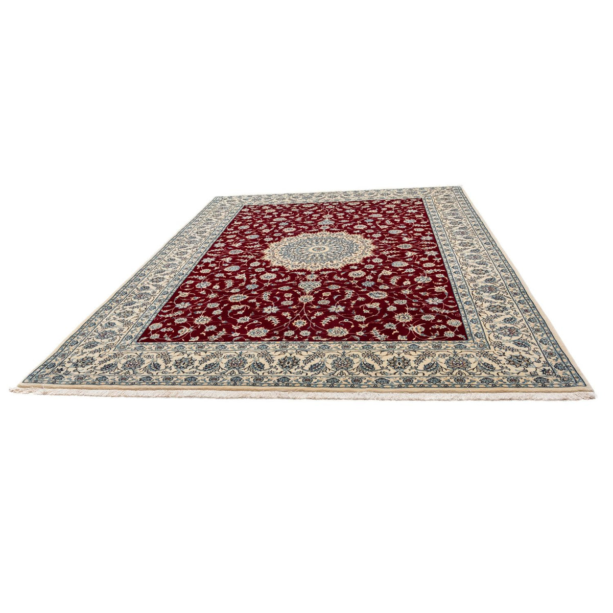 Tappeto Persero - Nain - Reale - 342 x 250 cm - rosso scuro