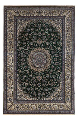 Tappeto Persero - Nain - Reale - 354 x 245 cm - verde scuro