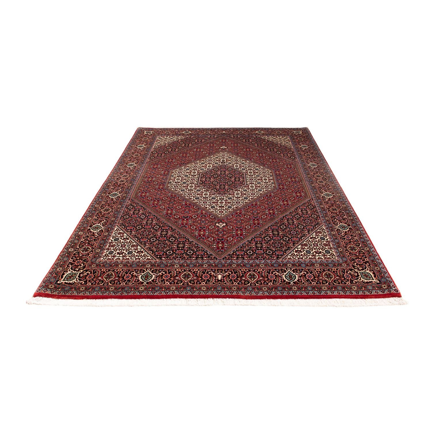 Tappeto Persero - Bidjar - 245 x 172 cm - rosso scuro