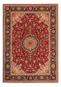 Tappeto Persero - Tabriz - Reale - 303 x 209 cm - rosso scuro