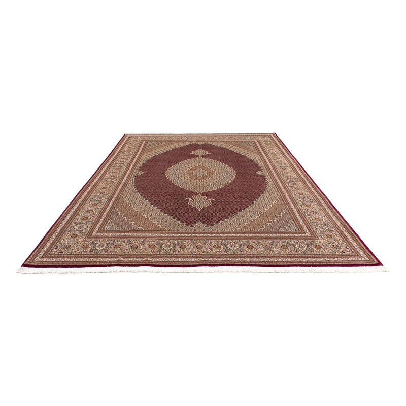 Tappeto Persero - Tabriz - 351 x 254 cm - rosso scuro