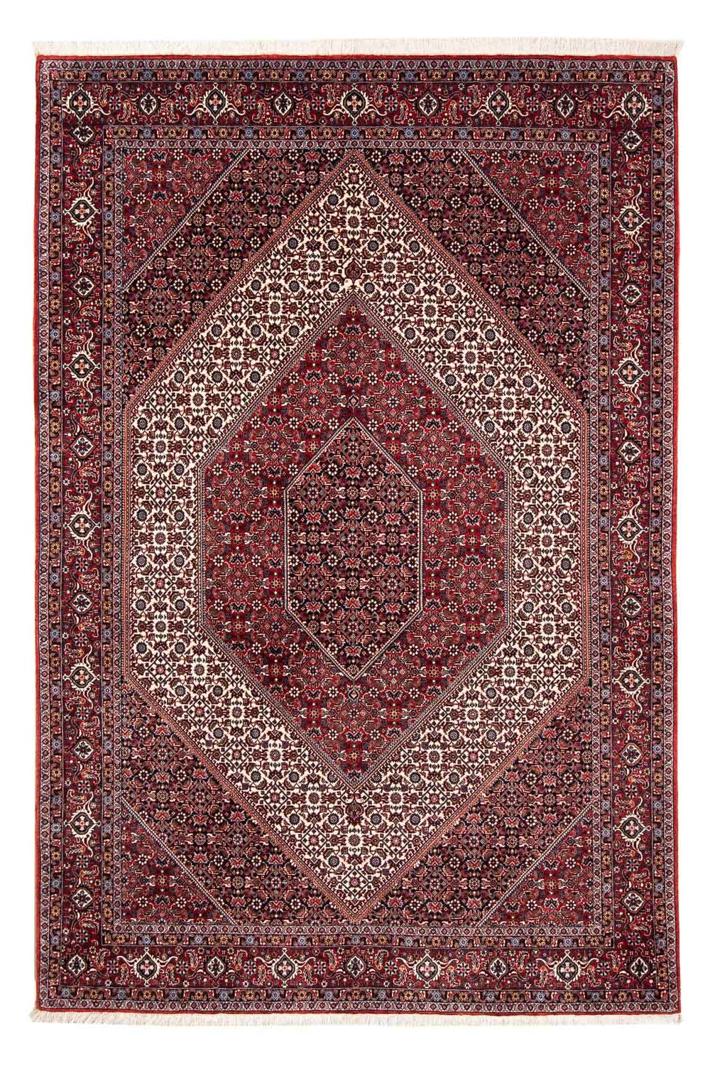 Tappeto Persero - Bidjar - 241 x 170 cm - rosso scuro