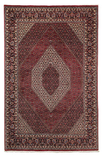 Tappeto Persero - Bidjar - 305 x 203 cm - rosso scuro