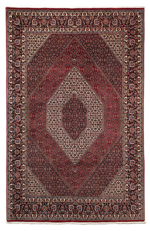 Tappeto Persero - Bidjar - 305 x 203 cm - rosso scuro