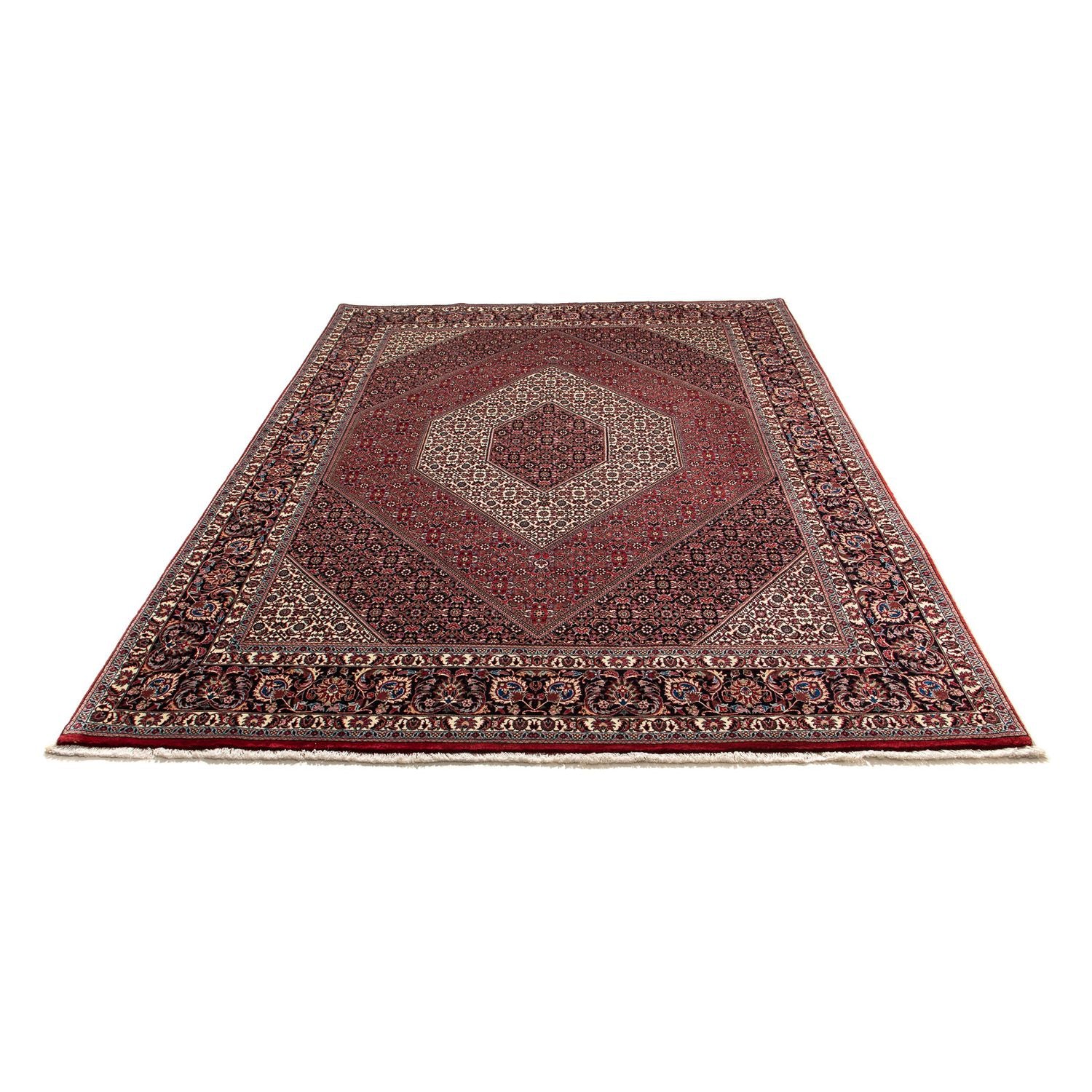 Tappeto Persero - Bidjar - 305 x 203 cm - rosso scuro