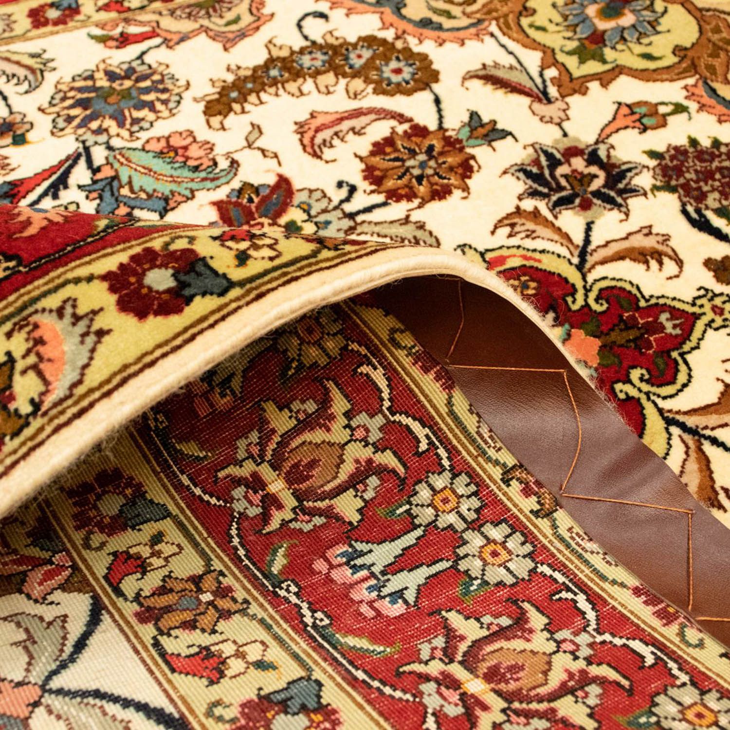 Tappeto Persero - Tabriz - Reale - 158 x 103 cm - beige