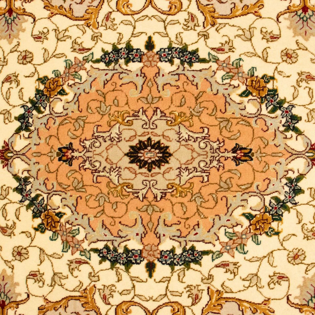 Tappeto Persero - Tabriz - Reale - 151 x 100 cm - beige