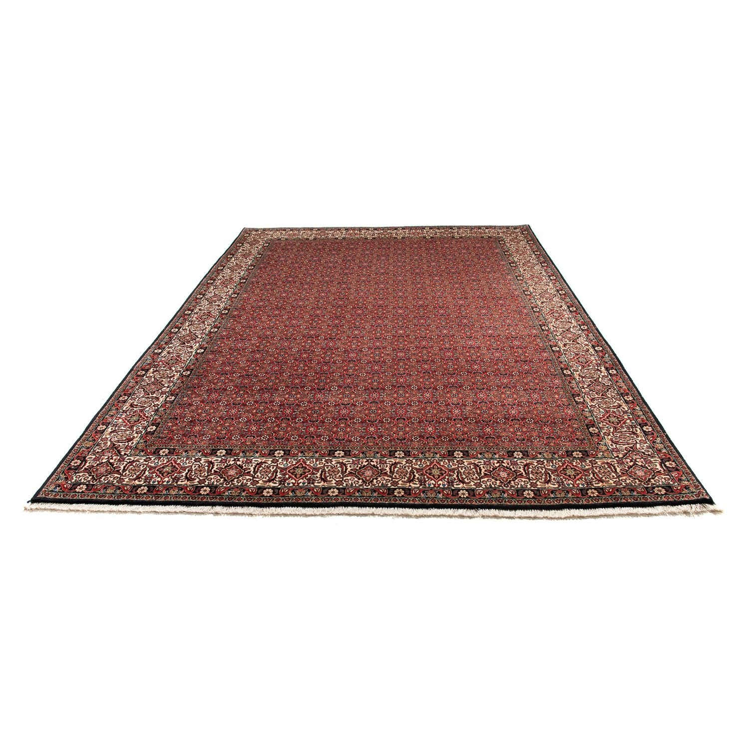 Tappeto Persero - Bidjar - 307 x 208 cm - rosso scuro