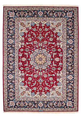 Tappeto Persero - Isfahan - Premio - 227 x 164 cm - rosso scuro