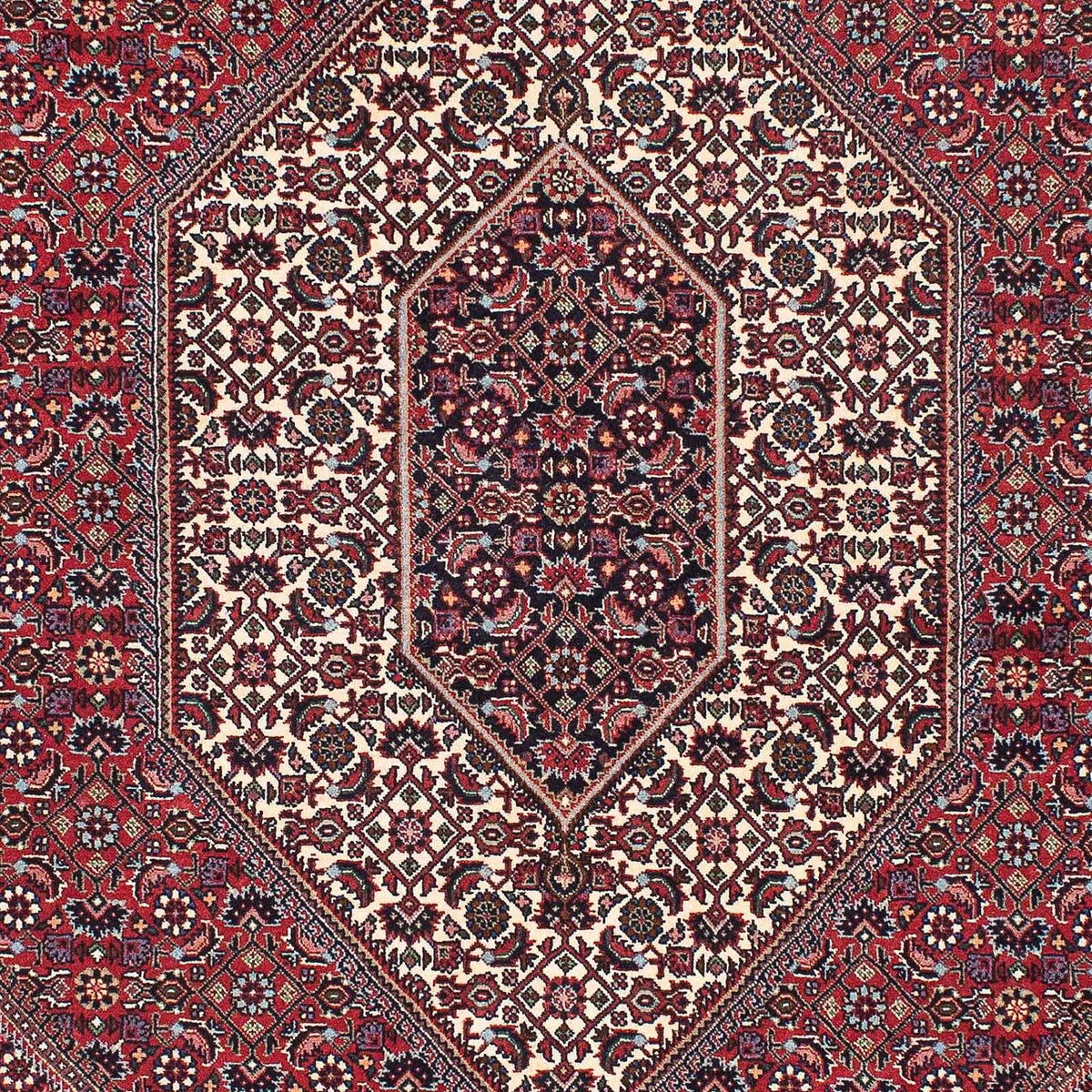 Tappeto Persero - Bidjar - 206 x 132 cm - rosso scuro