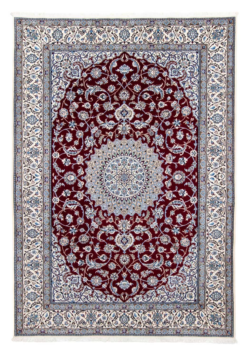 Tappeto Persero - Nain - Reale - 288 x 202 cm - rosso scuro