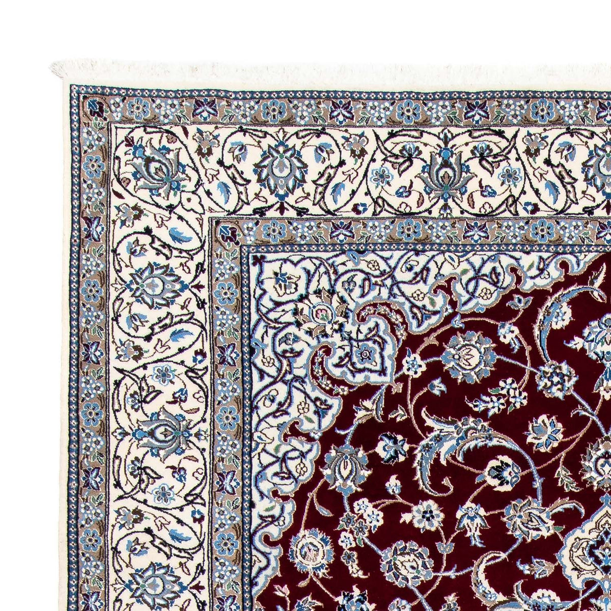 Tappeto Persero - Nain - Reale - 288 x 202 cm - rosso scuro