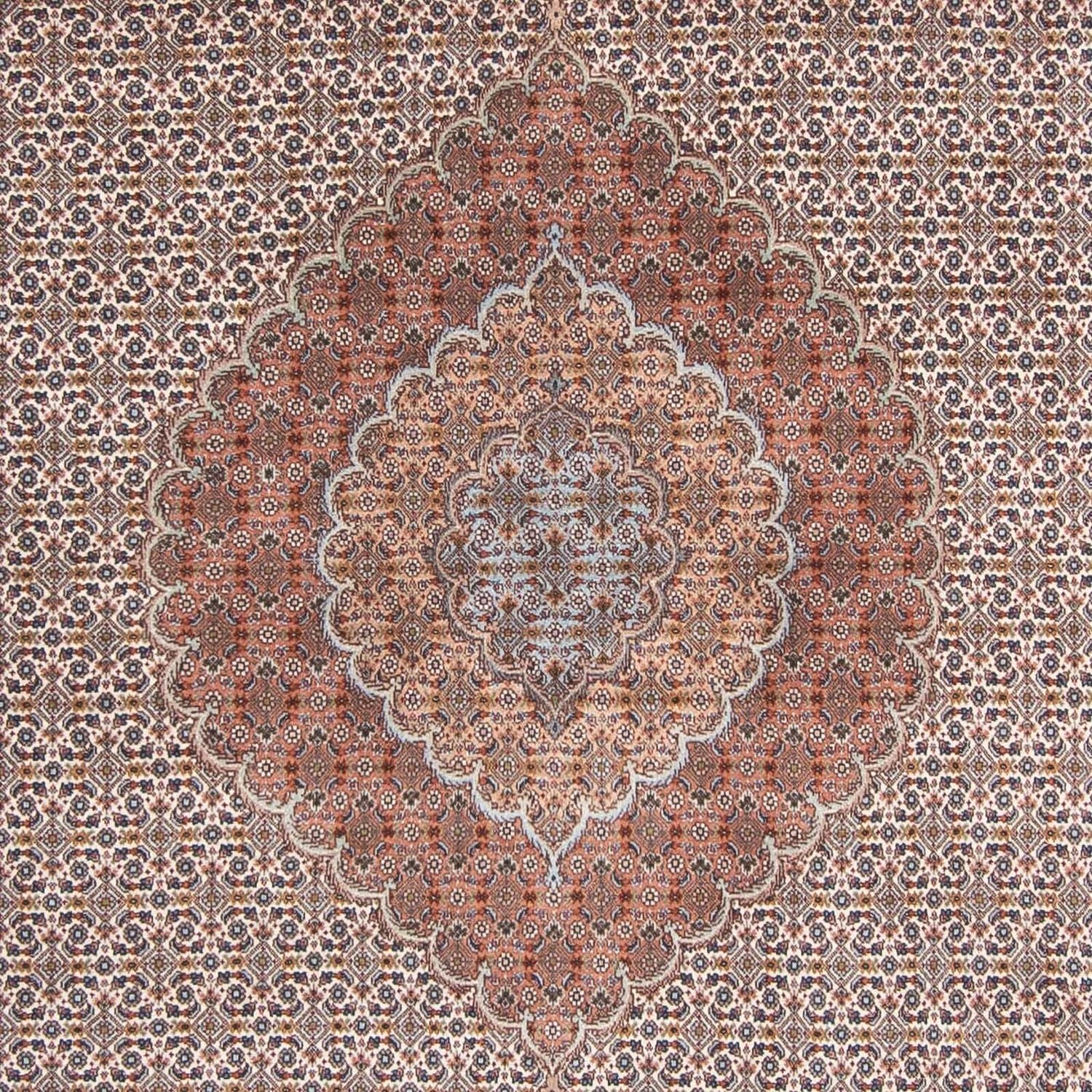 Tappeto Persero - Tabriz - 307 x 197 cm - marrone chiaro