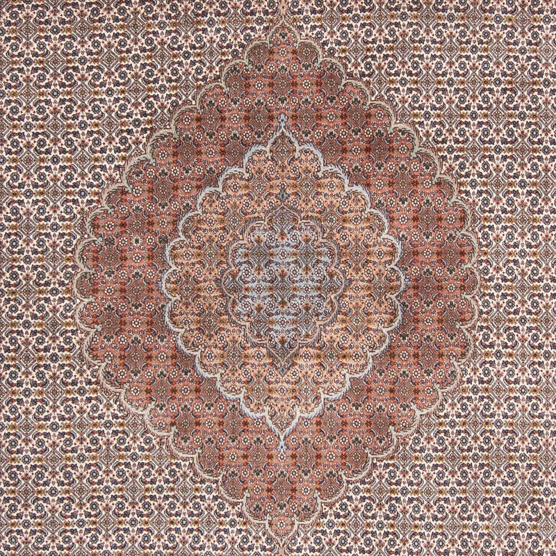 Tappeto Persero - Tabriz - 307 x 197 cm - marrone chiaro