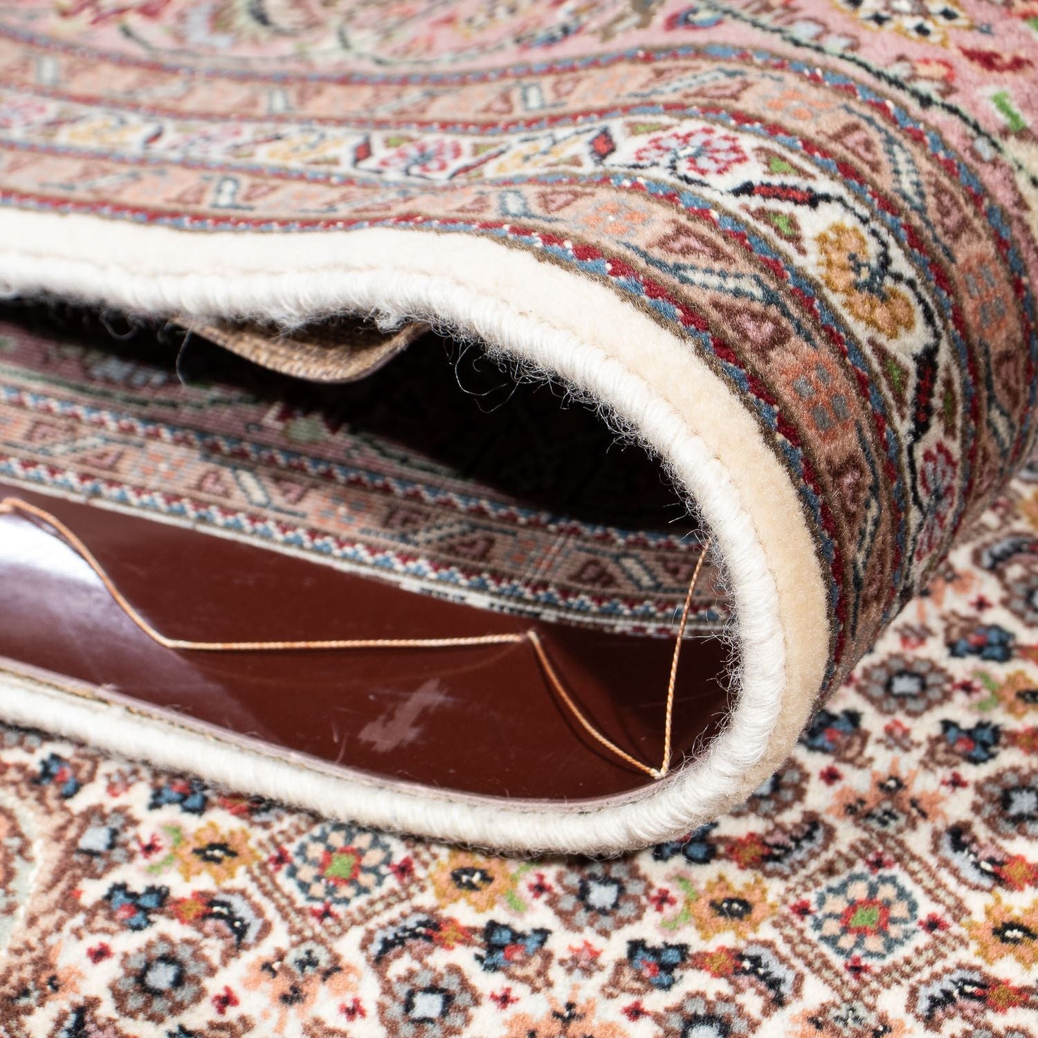 Tappeto Persero - Tabriz - 307 x 197 cm - marrone chiaro