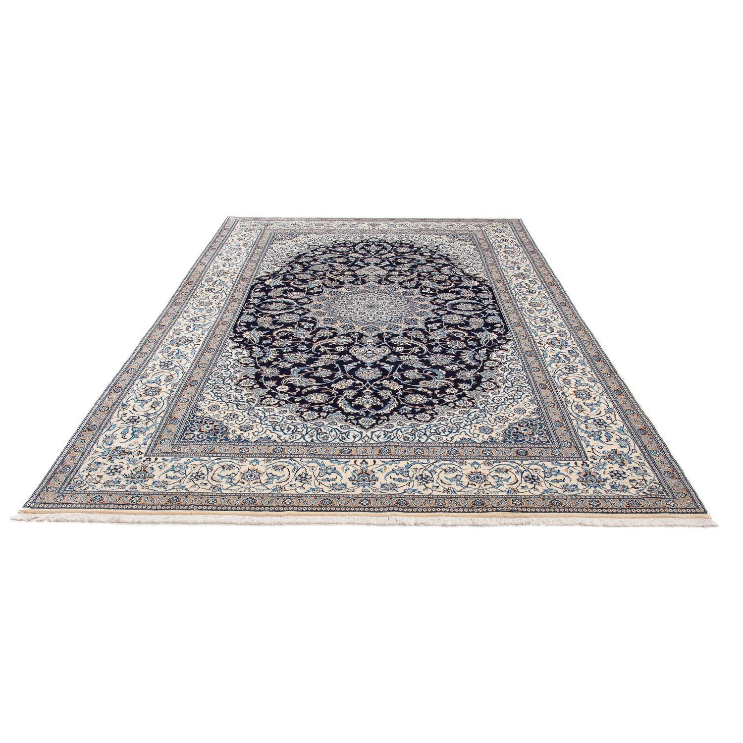 Tappeto Persero - Nain - Premio - 301 x 201 cm - blu scuro