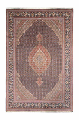 Tappeto Persero - Tabriz - 310 x 202 cm - blu scuro