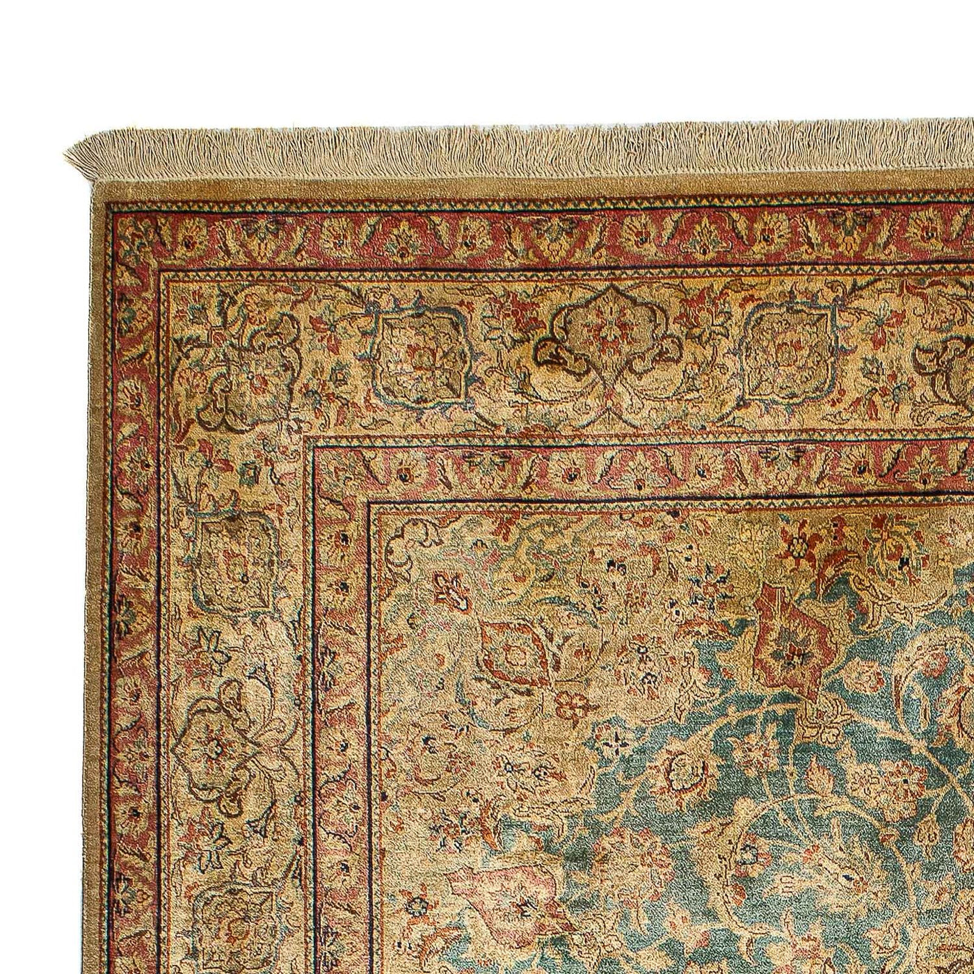 Qom seta Tappeto 216x132cm - Tappeto persiano