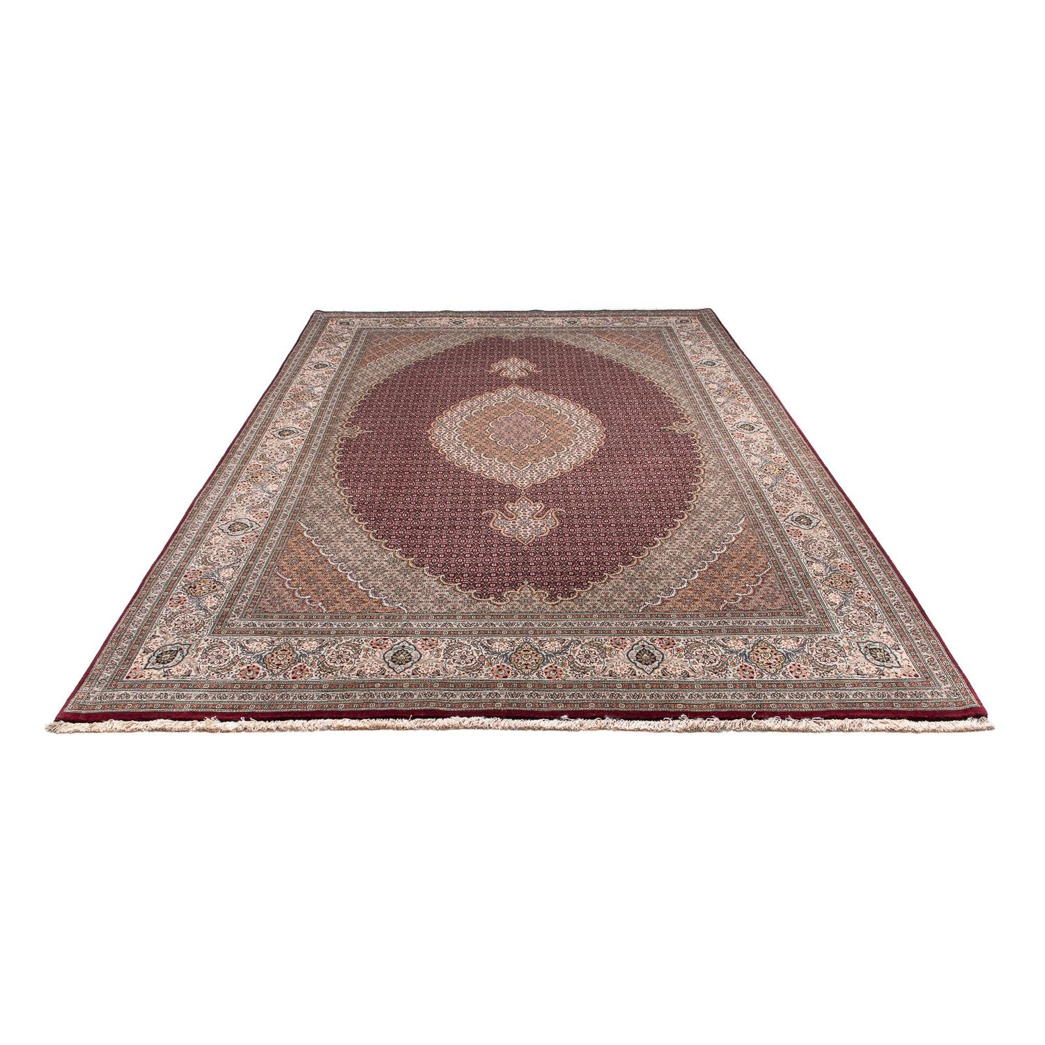 Tappeto Persero - Tabriz - 309 x 205 cm - rosso