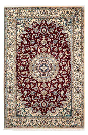 Tappeto Persero - Nain - Reale - 242 x 155 cm - rosso scuro