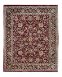 Tappeto vintage - 305 x 244 cm - rosso scuro