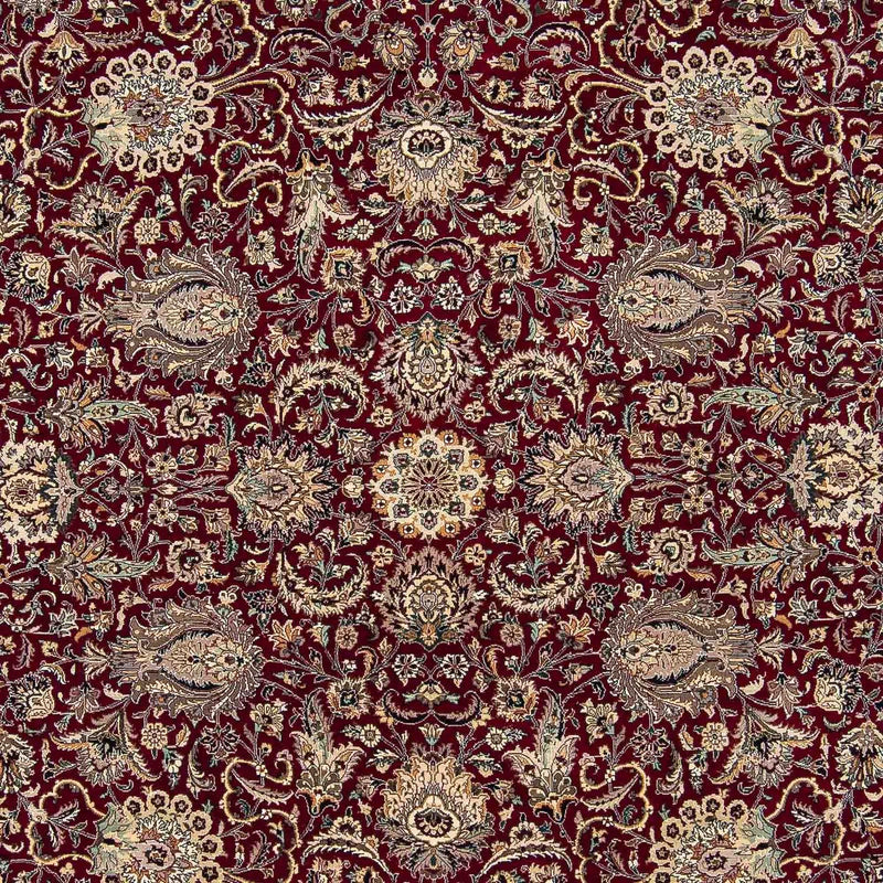Tappeto vintage - 305 x 244 cm - rosso scuro