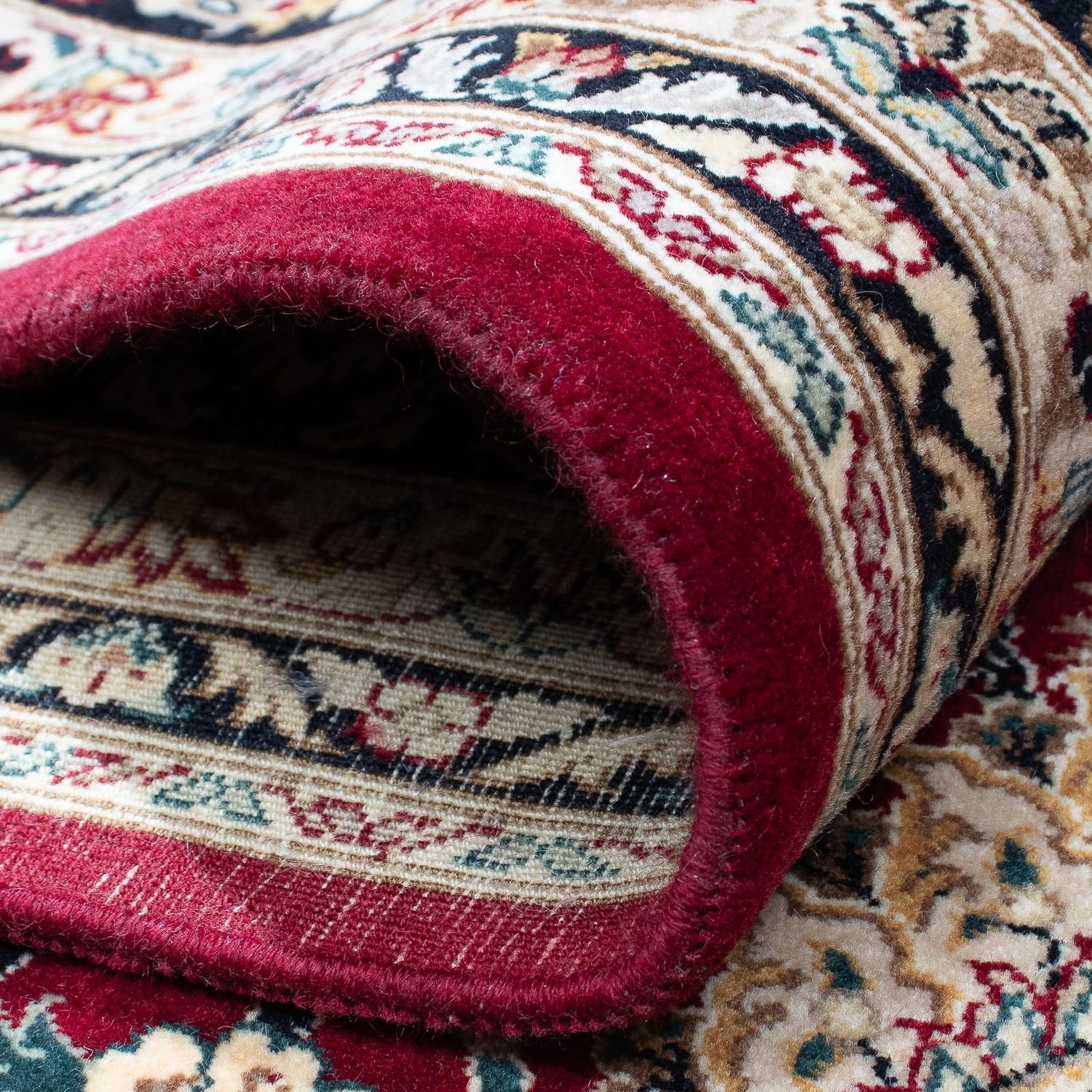 Tappeto vintage - 305 x 244 cm - rosso scuro
