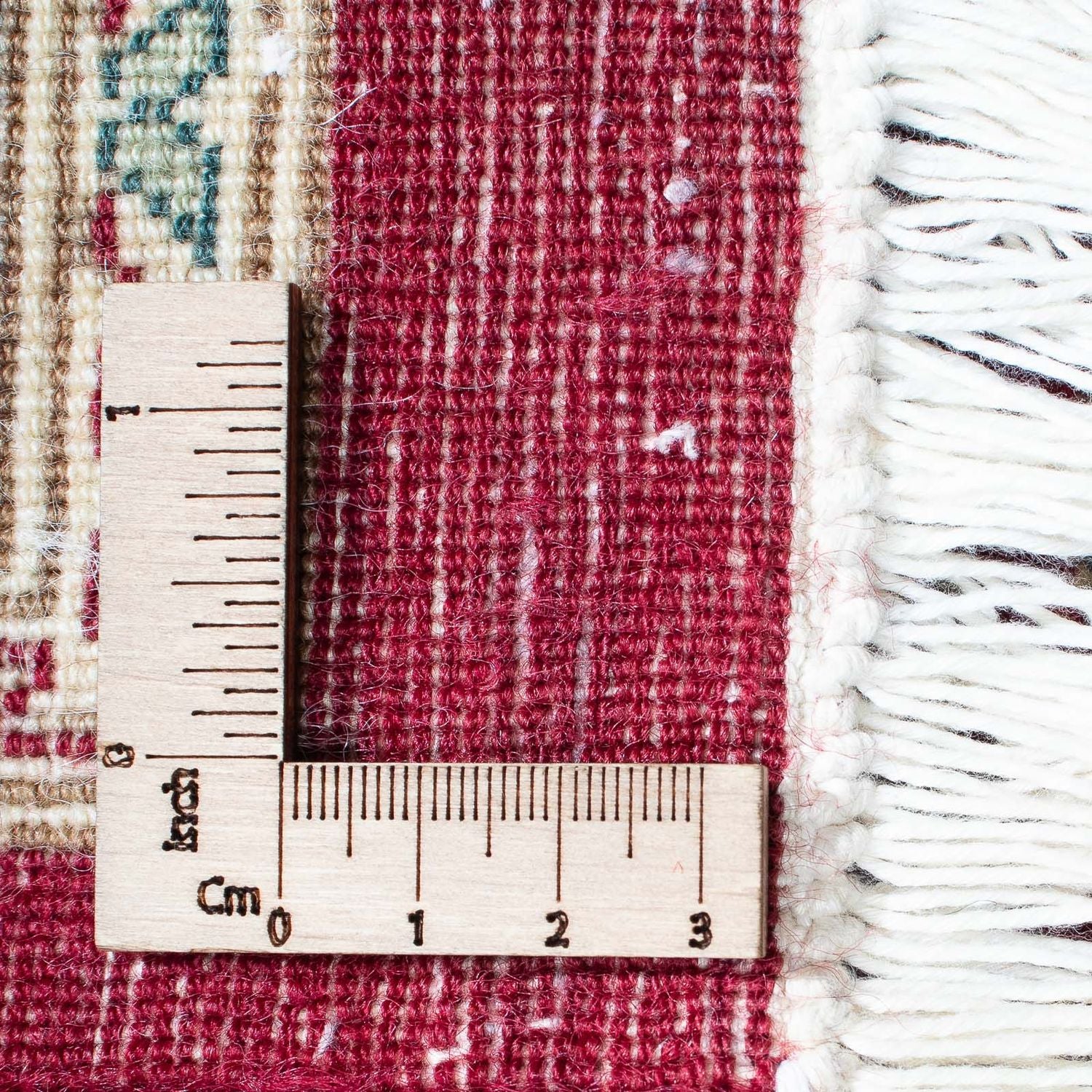 Tappeto vintage - 305 x 244 cm - rosso scuro