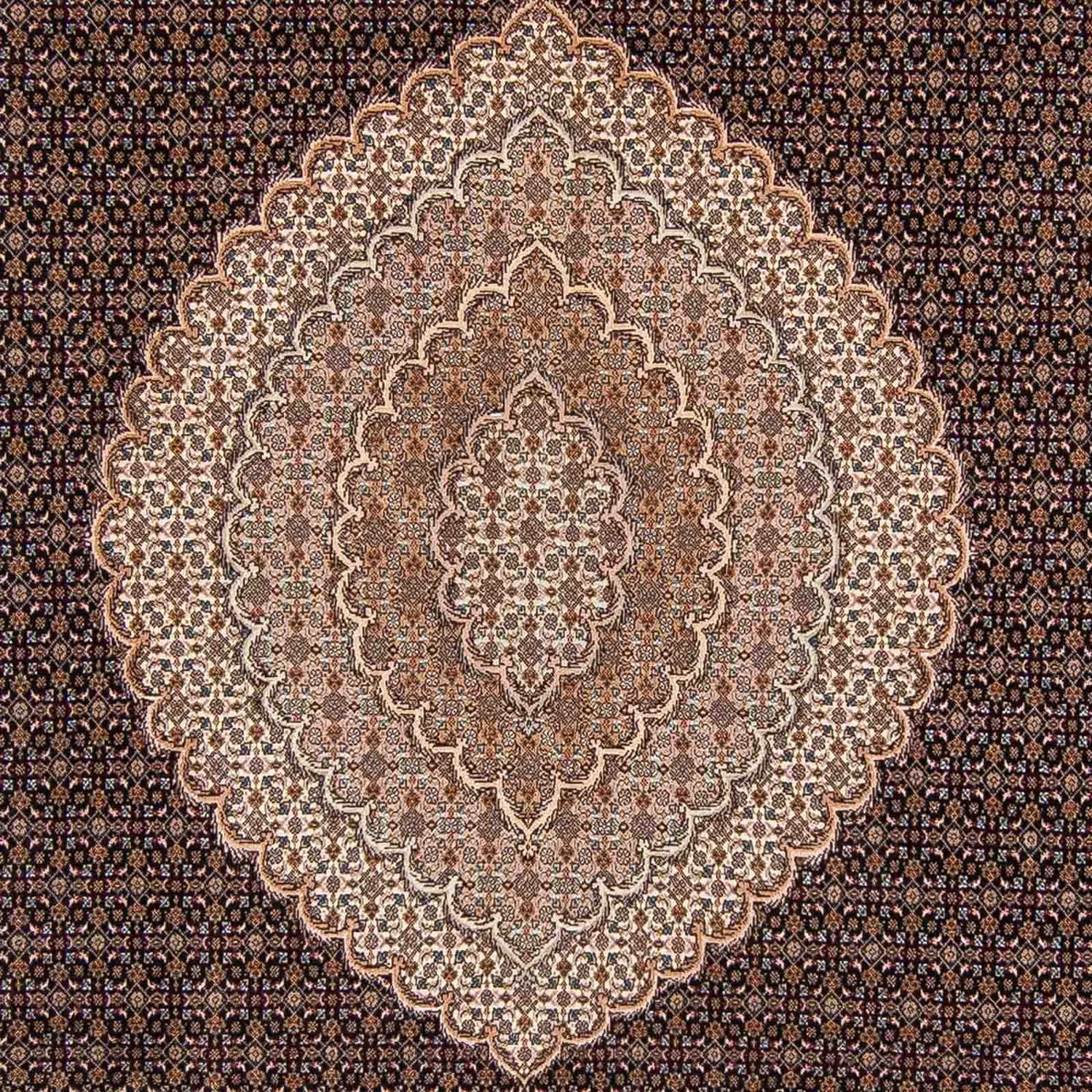 Tappeto Persero - Tabriz - 354 x 253 cm - marrone chiaro