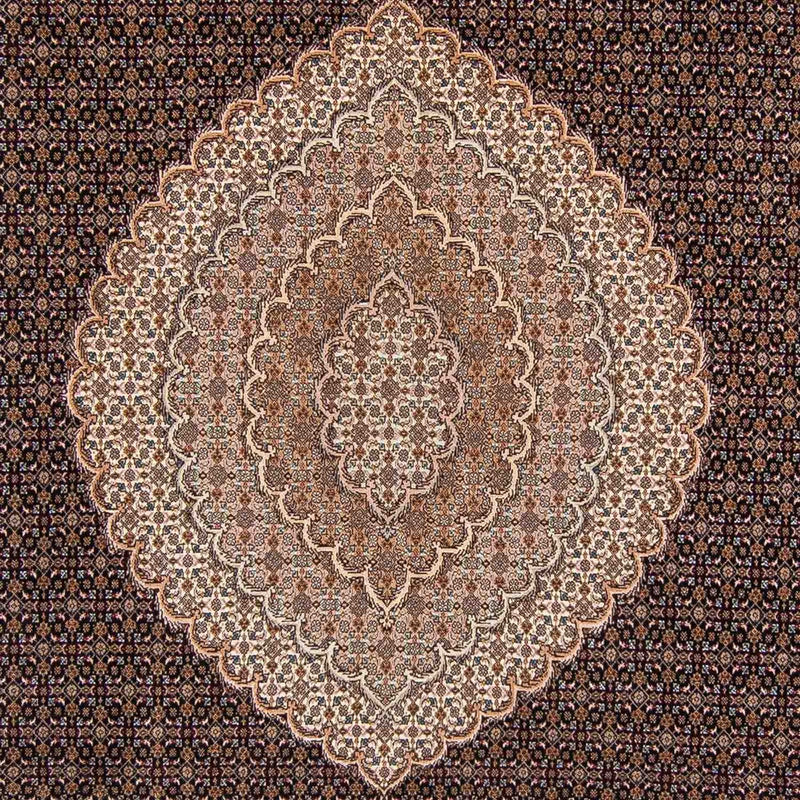 Tappeto Persero - Tabriz - 354 x 253 cm - marrone chiaro