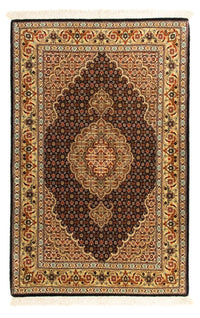 Tappeto Persero - Tabriz - Reale - 129 x 82 cm - blu scuro