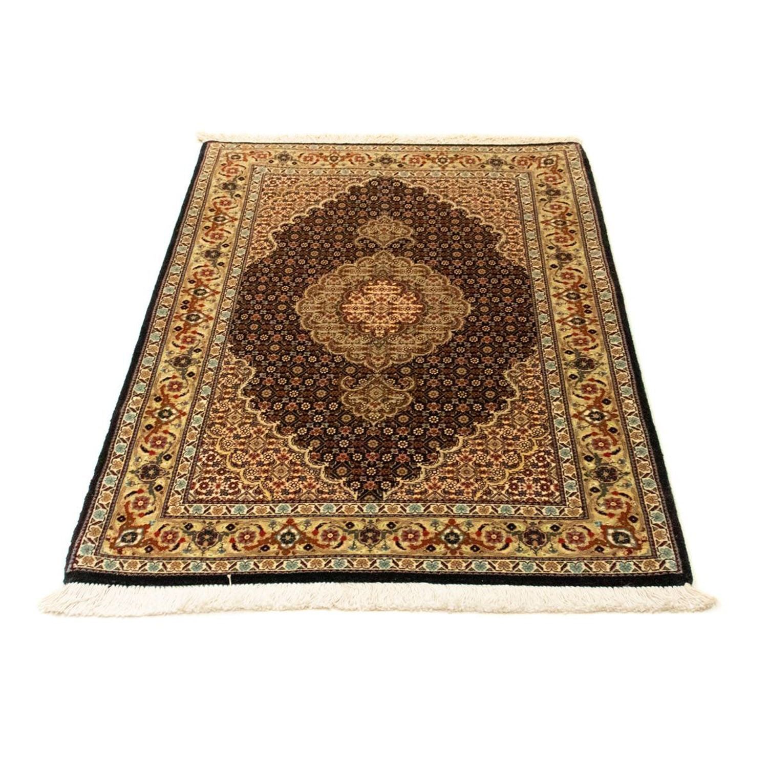 Tappeto Persero - Tabriz - Reale - 129 x 82 cm - blu scuro