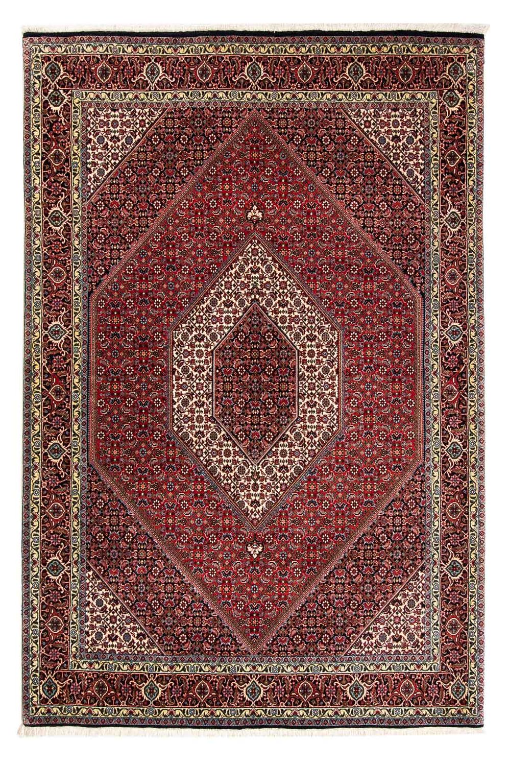 Tappeto Persero - Bidjar - 252 x 170 cm - rosso scuro