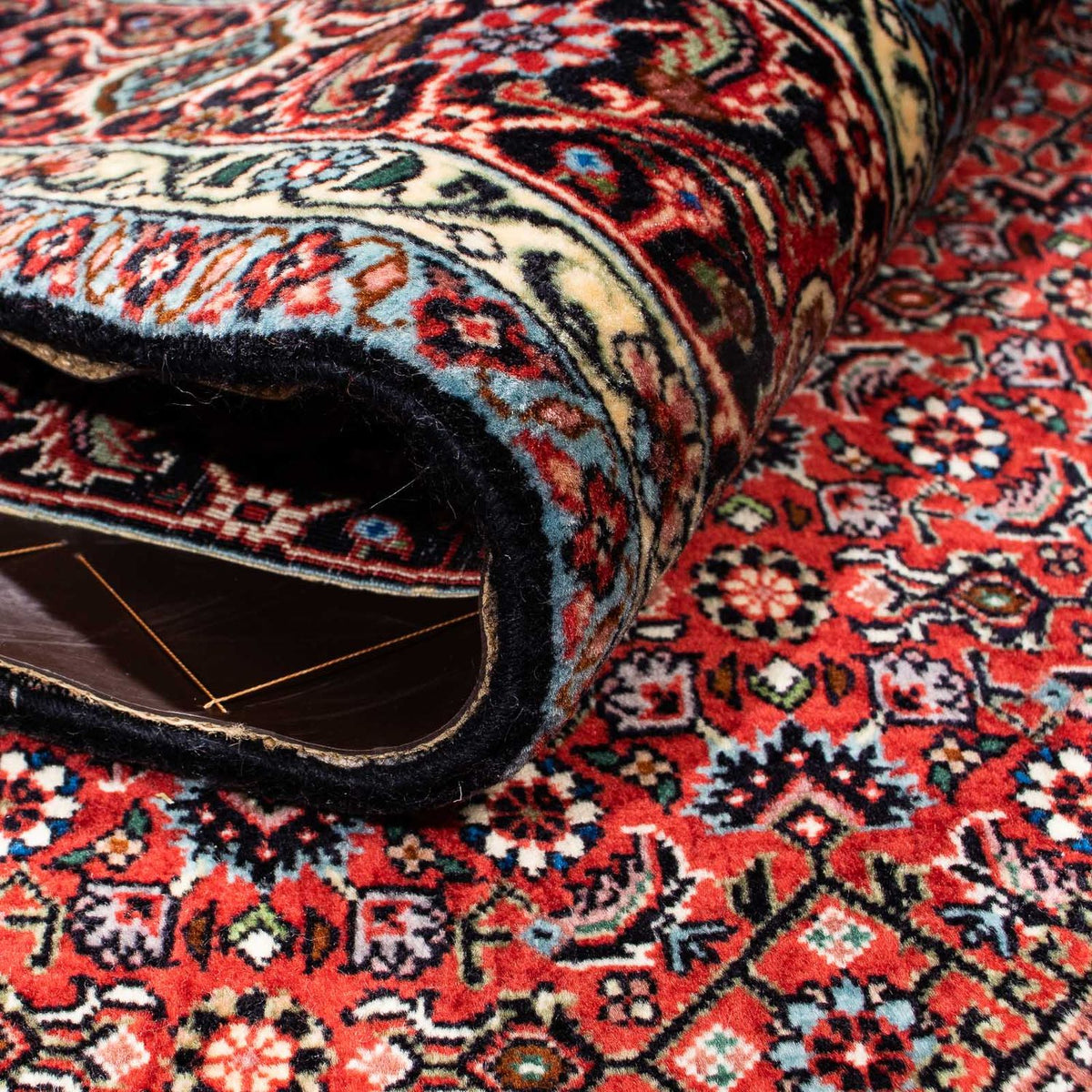 Tappeto Persero - Bidjar - 252 x 170 cm - rosso scuro