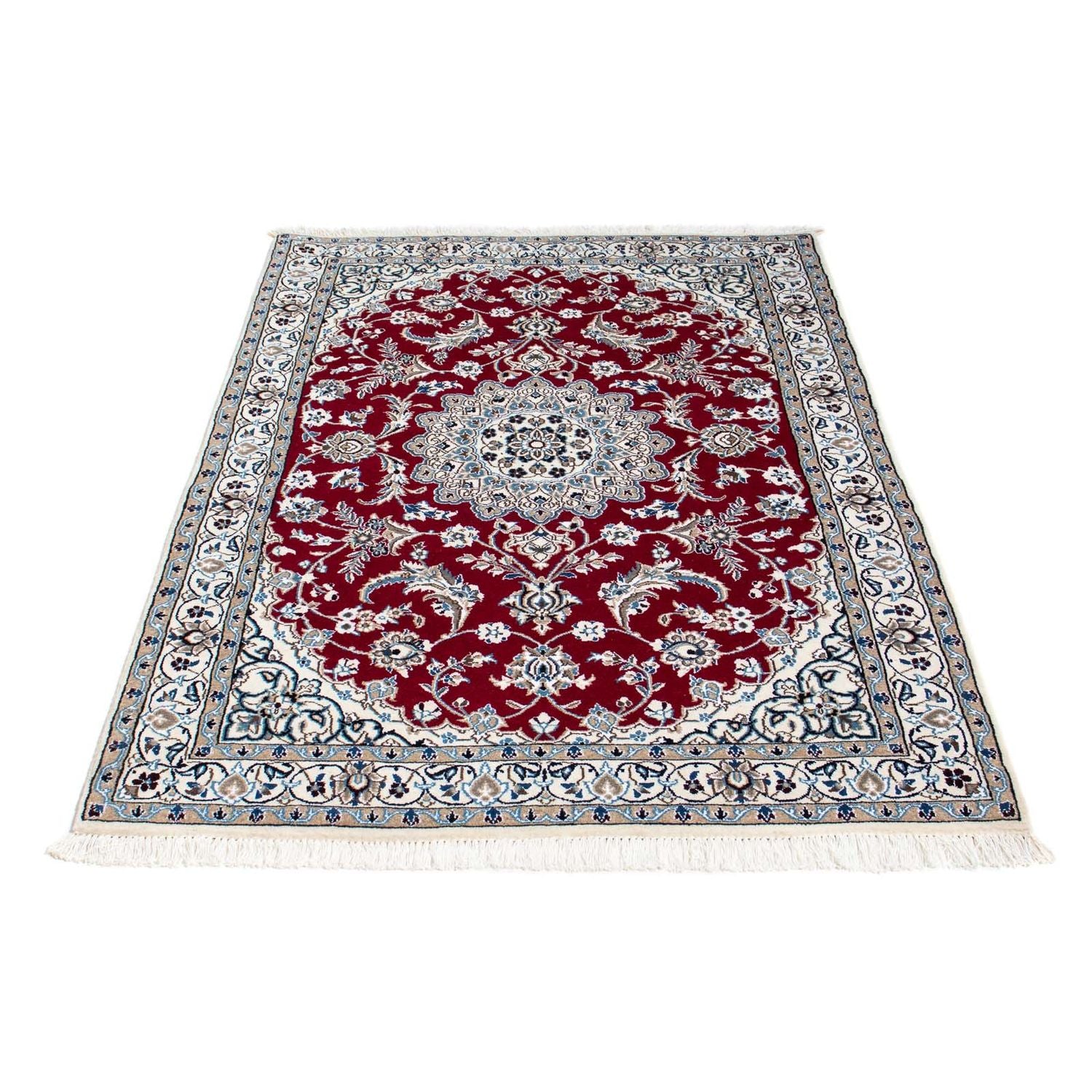 Tappeto Persero - Nain - Reale - 171 x 112 cm - rosso scuro