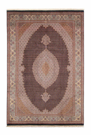 Tappeto Persero - Tabriz - 298 x 198 cm - marrone chiaro