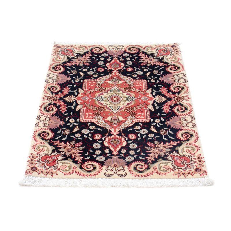 Tappeto Persero - Tabriz - Reale - 90 x 61 cm - blu scuro