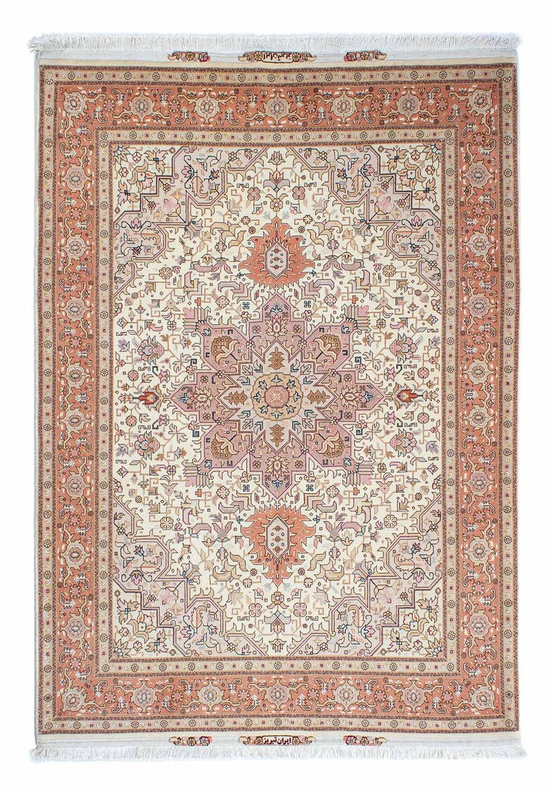 Tappeto Persero - Tabriz - Reale - 214 x 154 cm - beige