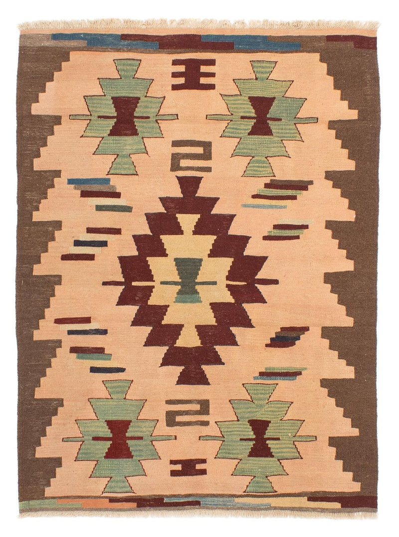 Tappeto Kelim - Orientale - 158 x 120 cm - marrone chiaro