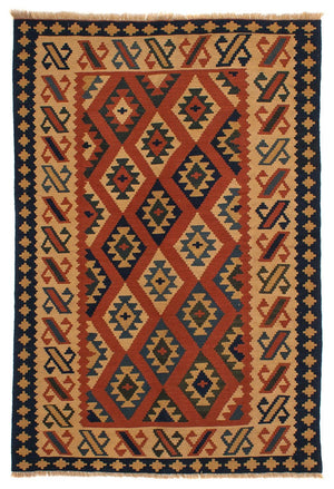 Tappeto Kelim - Orientale - 210 x 149 cm - marrone