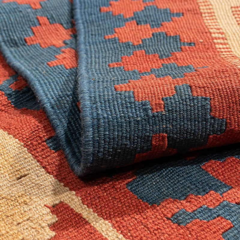 Tappeto Kelim - Orientale - 181 x 155 cm - rosso scuro